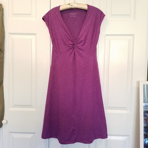 Patagonia Seabrook twist dress sz S ikat purple - Picture 2 of 5